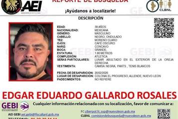 Hallan muerto a comerciante desaparecido en Allende