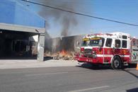 Alarma incendio en casa abandonada Alarma incendio en casa abandonada