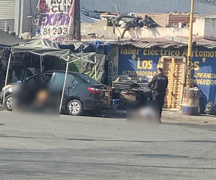 Matan a pareja a balazos al abordar auto en la Col. Moderna Matan a pareja a balazos al abordar auto en la Col. Moderna