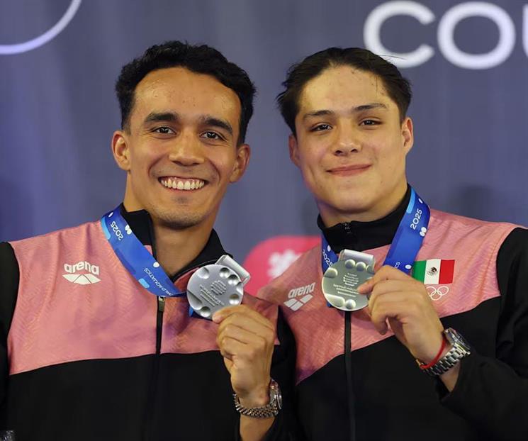 Logran Juan Celaya y Osmar Olvera plata en Mundial de Clavados Logran Juan Celaya y Osmar Olvera plata en Mundial de Clavados