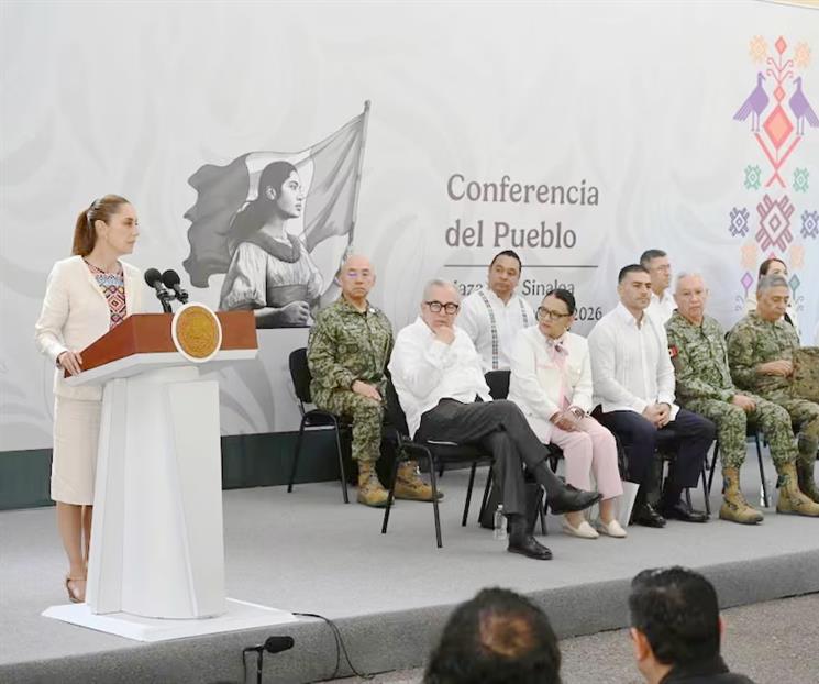 Celebra Sheinbaum baja en pobreza laboral