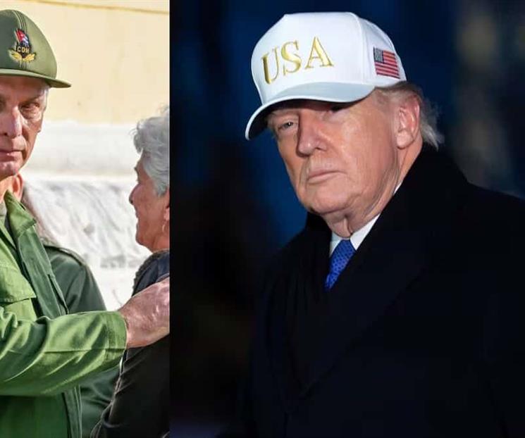 Eval&uacute;a Trump intervenci&oacute;n "amistosa" en Cuba