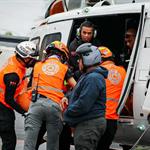 Auto desbarrancado deja dos lesionados en Montemorelos