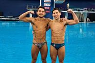 Willars y Berl&iacute;n dan plata a M&eacute;xico en Copa del Mundo de Clavados