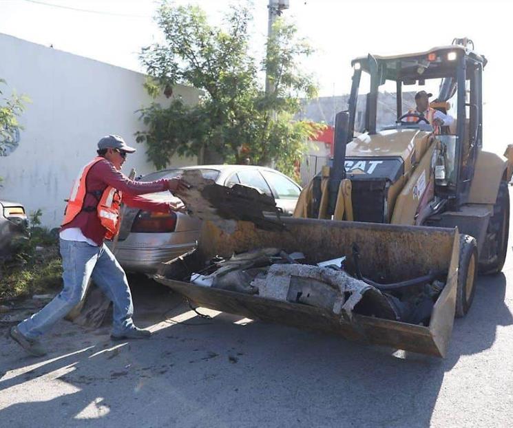 Piden a municipios reforzar brigadas de descacharrización Piden a municipios reforzar brigadas de descacharrización