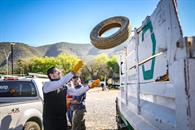 Ponen en marcha el Programa de Recolecci&oacute;n de Llantas en Santiago