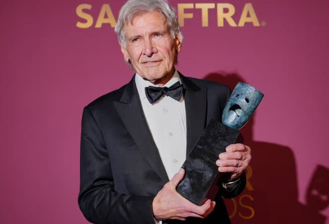 Rinden homenaje a Harrison Ford en los SAG Awards