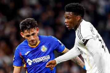 Cae Real Madrid ante el Getafe en la Liga de Espa&ntilde;a 