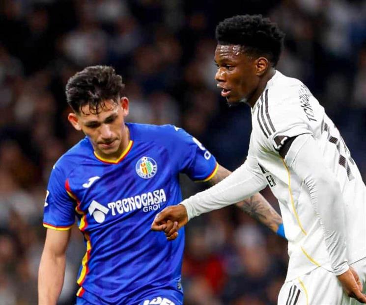 Cae Real Madrid ante el Getafe en la Liga de España Cae Real Madrid ante el Getafe en la Liga de España