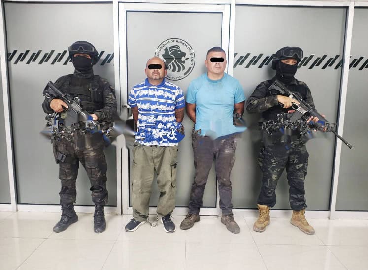 Caen en camioneta robada Caen en camioneta robada