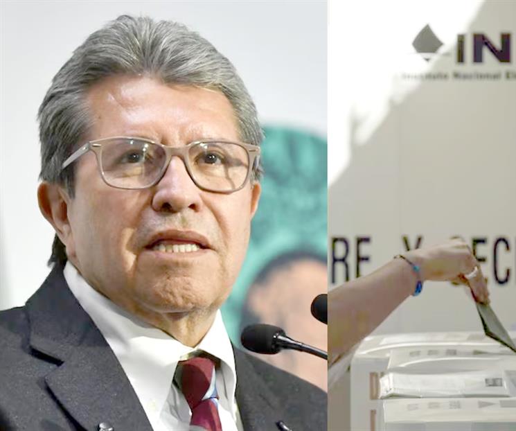 Descarta Monreal riesgos por iniciativa electoral