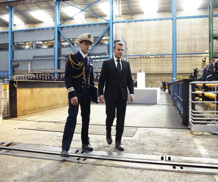 Reforzar&aacute; Francia su arsenal at&oacute;mico