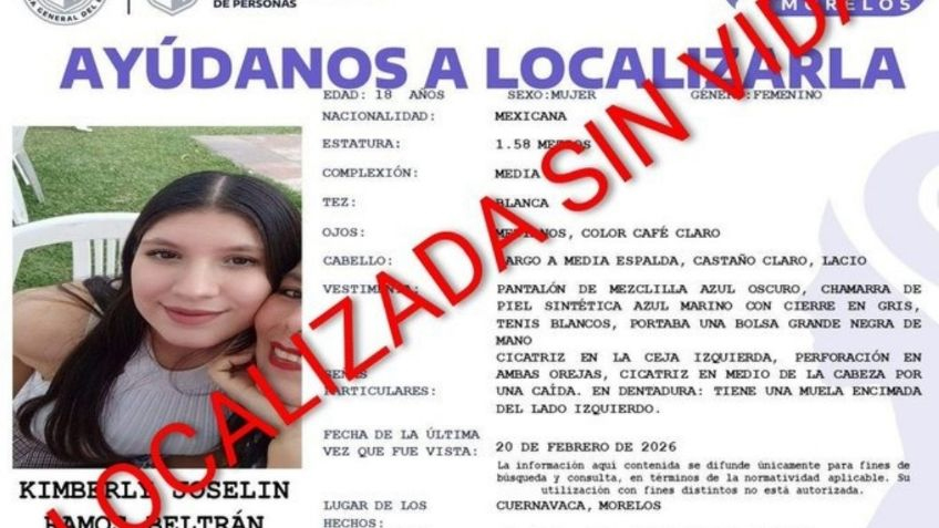 Hallan el cuerpo de Kimberly Jocelin, estudiante desaparecida Hallan el cuerpo de Kimberly Jocelin, estudiante desaparecida