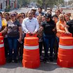 Entrega Mijes obras terminadas en la colonia Nueva Esperanza
