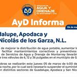 Cortar&aacute;n agua en 200 colonias de Guadalupe, Apodaca y SN