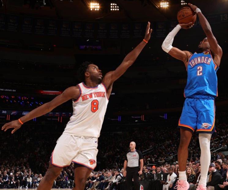 Thunder saca valioso triunfo ante Knicks