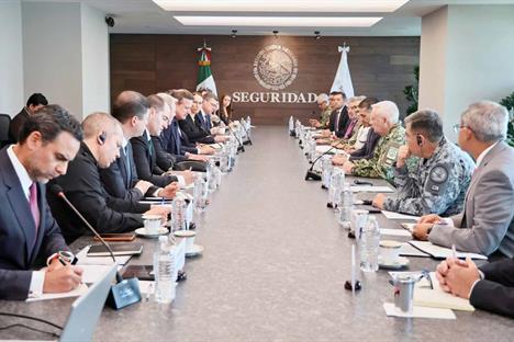 Instala M&eacute;xico mesa de seguridad rumbo al Mundial del 2026