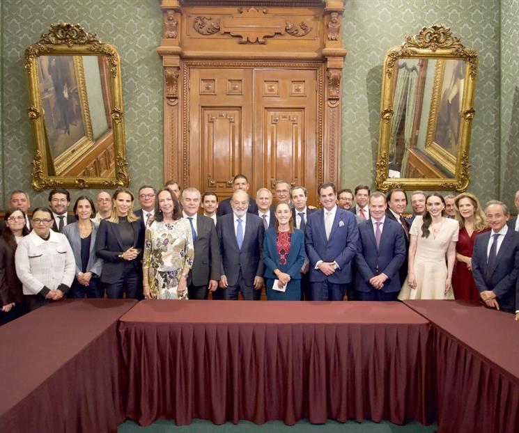 Se re&uacute;ne Sheinbaum con empresarios para Plan M&eacute;xico