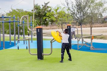 Entregan primera etapa de rehabilitaci&oacute;n del Parque Libertad
