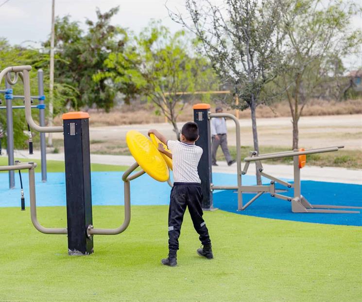 Entregan primera etapa de rehabilitaci&oacute;n del Parque Libertad