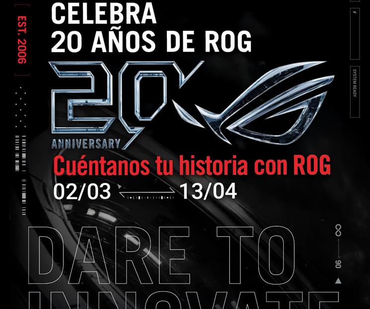 ASUS celebra 20 a&ntilde;os de ROG con un concurso para fans
