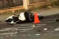 Choca motociclista con camioneta y muere en la Carretera Nacional