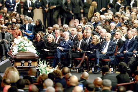 Despiden expresidentes a Jesse Jackson