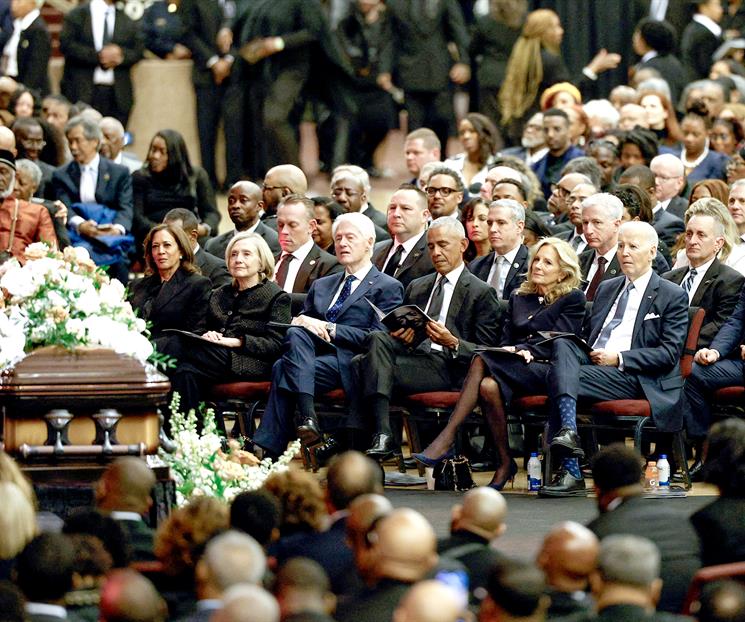 Despiden expresidentes a Jesse Jackson