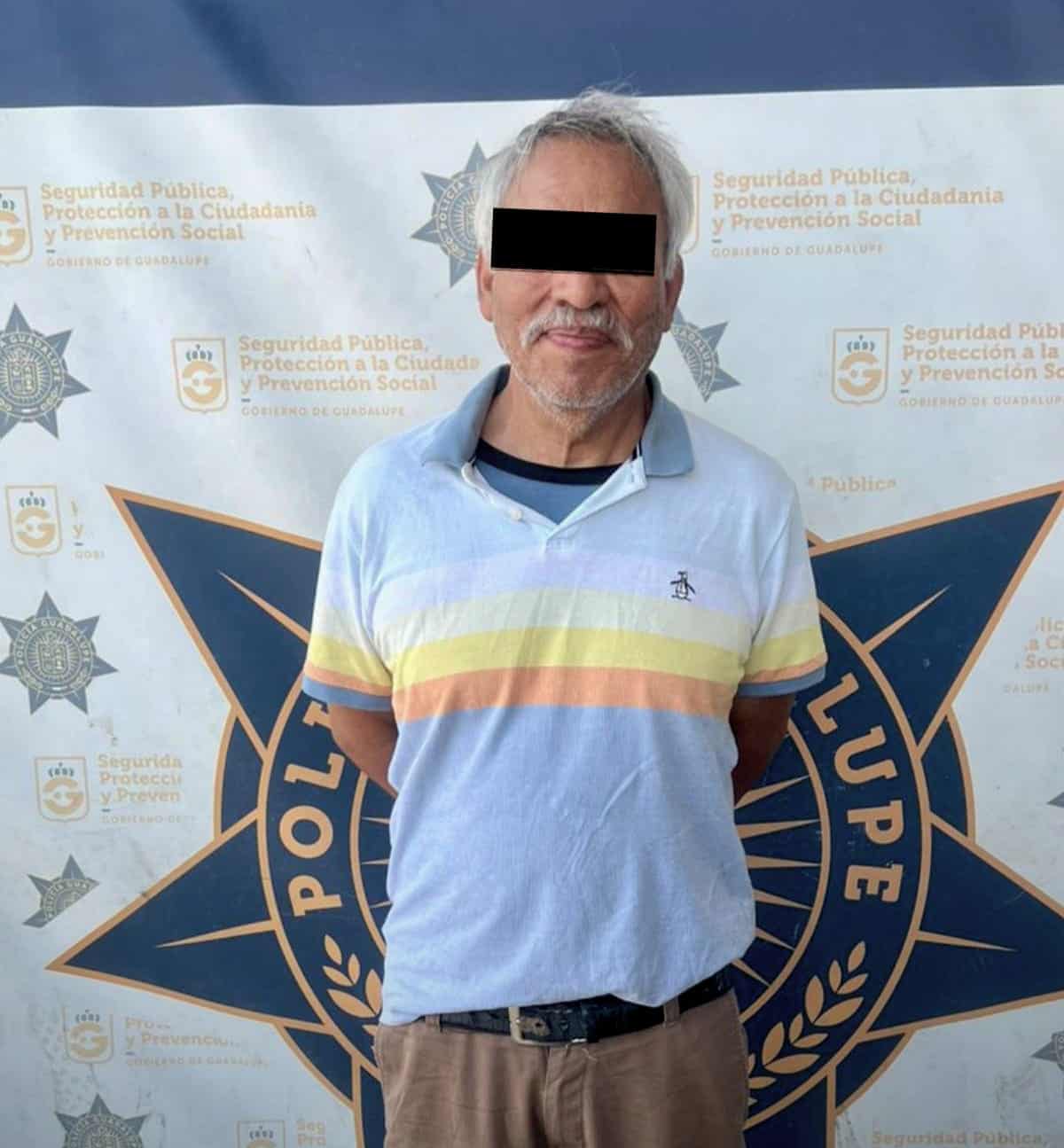 Tras una persecuci&oacute;n, polic&iacute;as de Guadalupe capturaron a un hombre de la tercera edad, con la posesi&oacute;n de un arma de fuego y cartuchos.