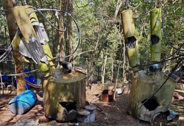 Desmantelan narcolaboratorio en Guerrero ligado a Los Arreola