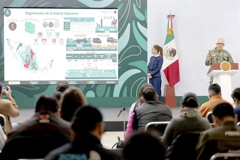 Desplegar&aacute;n casi 100 mil efectivos para resguardar el Mundial 2026