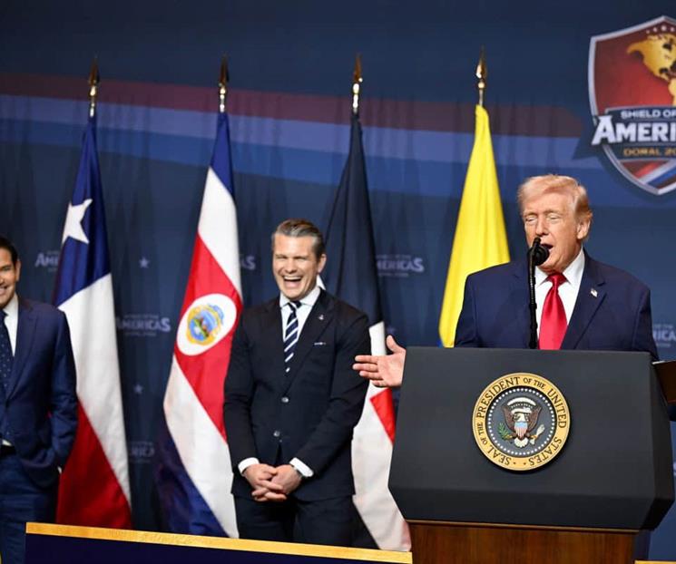 Tilda presidente cubano de neocolonial cumbre de Trump