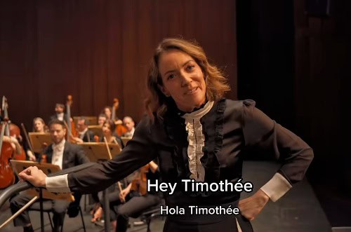 Alondra de la Parra reacciona a declaraciones de Timothée Chalamet Alondra de la Parra reacciona a declaraciones de Timothée Chalamet