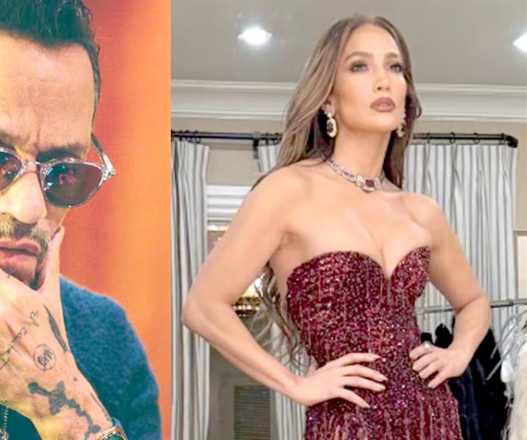 Recuerda JLo su divorcio con Marc Anthony