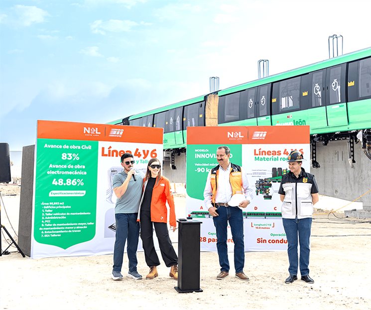 Supervisa Samuel montaje de monorriel de L&iacute;neas 4 y 6