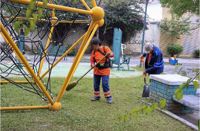 Entregan parques rehabilitados
