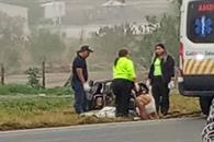 Sufre volcadura en Allende