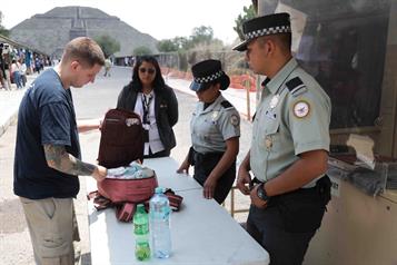 Implementan nuevo dispositivo de seguridad en Teotihuac&aacute;n