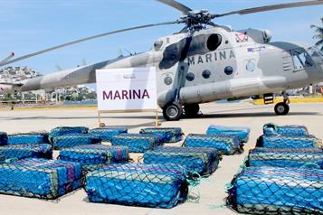 Asegura Marina 26 bultos de coca&iacute;na en el Pac&iacute;fico