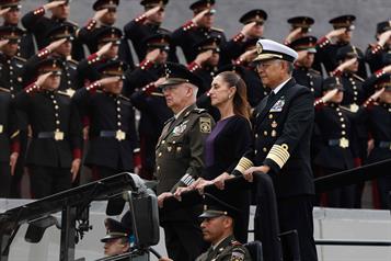 Fuerzas Armadas refrendan absoluta lealtad a Sheinbaum