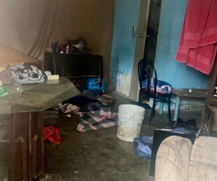 Se incendia casa; hallan droga
