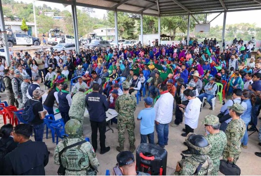 Familias desplazadas de Chilapa retornan a sus comunidades