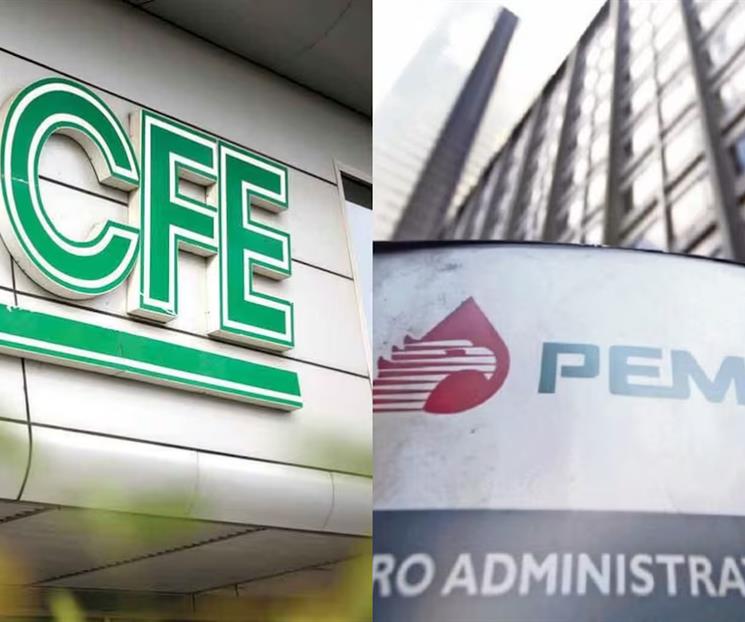 Califican con perspectiva negativa de Pemex y CFE