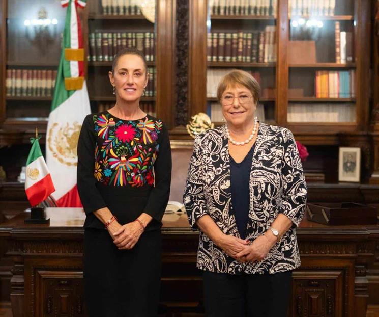 Respalda Sheinbaum a Bachelet para dirigir la ONU