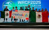 Mexicano, 3er lugar en campeonato de rob&oacute;tica en China
