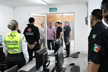 Supervisan autoridades regias avances del C2 en Barrio Antiguo