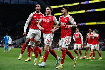 Arsenal se enfoca ahora en la Champions