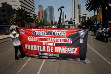 Segob advierte a la CNTE sobre riesgos de llegar al Z&oacute;calo