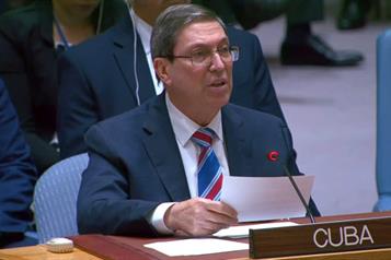 Bajo presi&oacute;n de EU, Cuba apela a la comunidad internacional