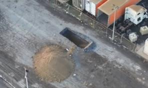 Descubren t&uacute;nel que se usaba para robo de combustible en Escobedo